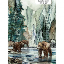 Northern Peaks Bear Panel DP25165-74 