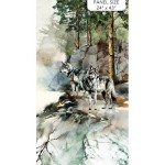 Lone Wolf Panel by Northcott