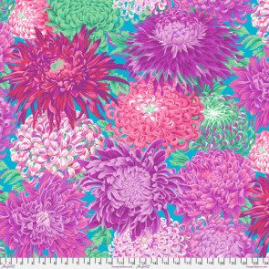 Japanese Chrysanthemum Quilt Back By The Yard