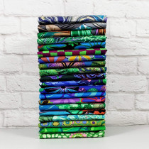 Kaffe Fassett Collective Aug 2024 Cool Fat Quarter Bundle