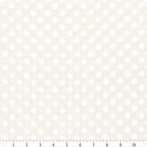 108 Inch Quilt Back By The Yard - Kimberbell Dots MASQBD213-E Cream for Maywood Studio