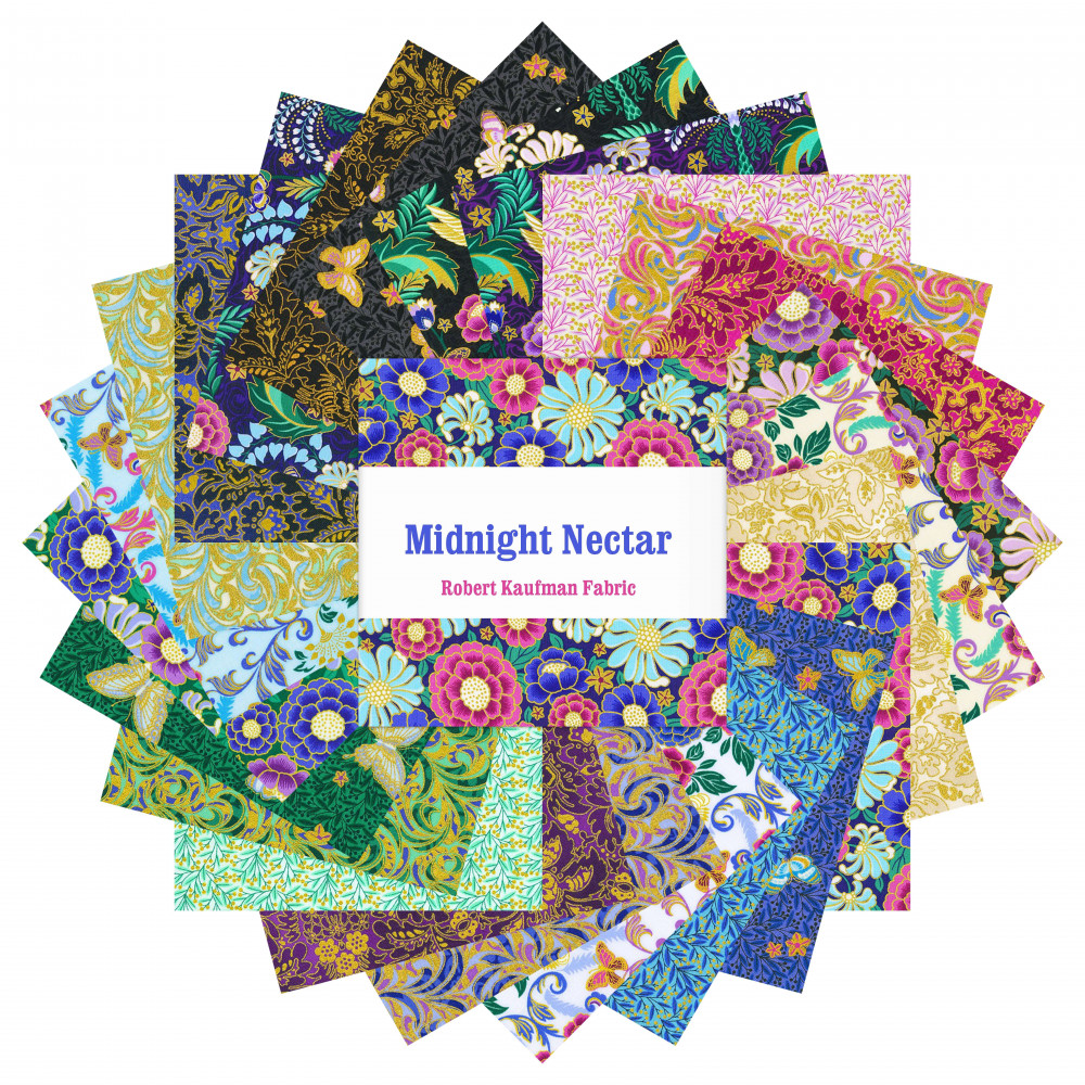 Midnight Nectar Fat Quarter Bundle