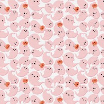 Mystical Manor Ghost Toss 120-4689 Pink by PBS Fabrics- By The Yard