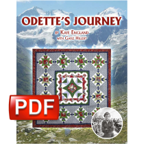 Odette's Journey Block Pattern Book With Setting & Border Add On