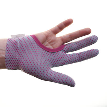  Regi's Grip Gloves, 1 Count (Pack of 1), Pink Flowers : Health  & Household