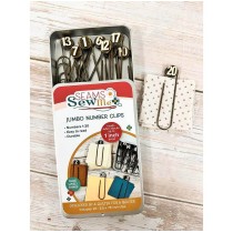 Jumbo Number Clips by Seams Sew Me