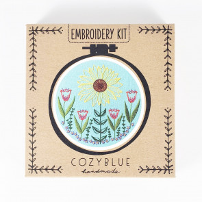 Summer Garden Embroidery Kit 