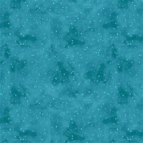 Snowtime Snow Dot Y4555-34 Dark Aqua by Clothworks - By The Yard