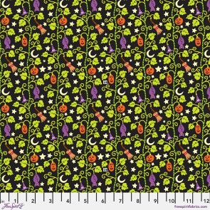 Spooky Cute Halloween PWMY006.MULTI Halloween Stalks by FreeSpirit Fabrics - By the Yard