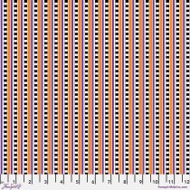 Spooky Cute Halloween PWMY009.MULTI Halloween Check Stripe by FreeSpirit Fabrics - By the Yard