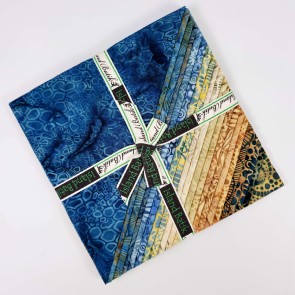 Stone Strata 10 Inch Squares Pack by Island Batik 