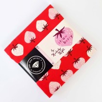 Strawberry 5 Inch Squares Pack