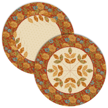 Summer Harvest Mini Table Topper Quilt Kit - Red