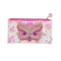 Tula Pink Pencil Pouch 10 x 5.5 inches - Hootie