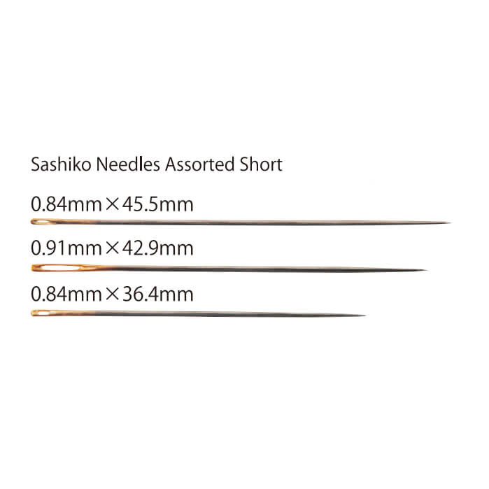 Tulip Hiroshima Sashiko Needles (Short) Assorted