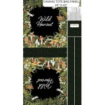 Wild Harvest Canvas Tote Bag Panel by Northcott