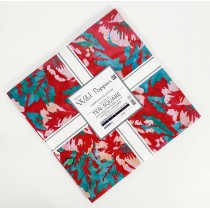 Wild Poppies Artisan Batiks 10 Inch Squares Pack