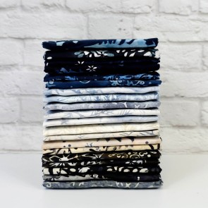 Winter Pines Artisan Batiks Fat Quarter Bundle by Robert Kaufman