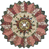 Winter Wreath Oxford Tree Skirt Kit WITH RULER SET