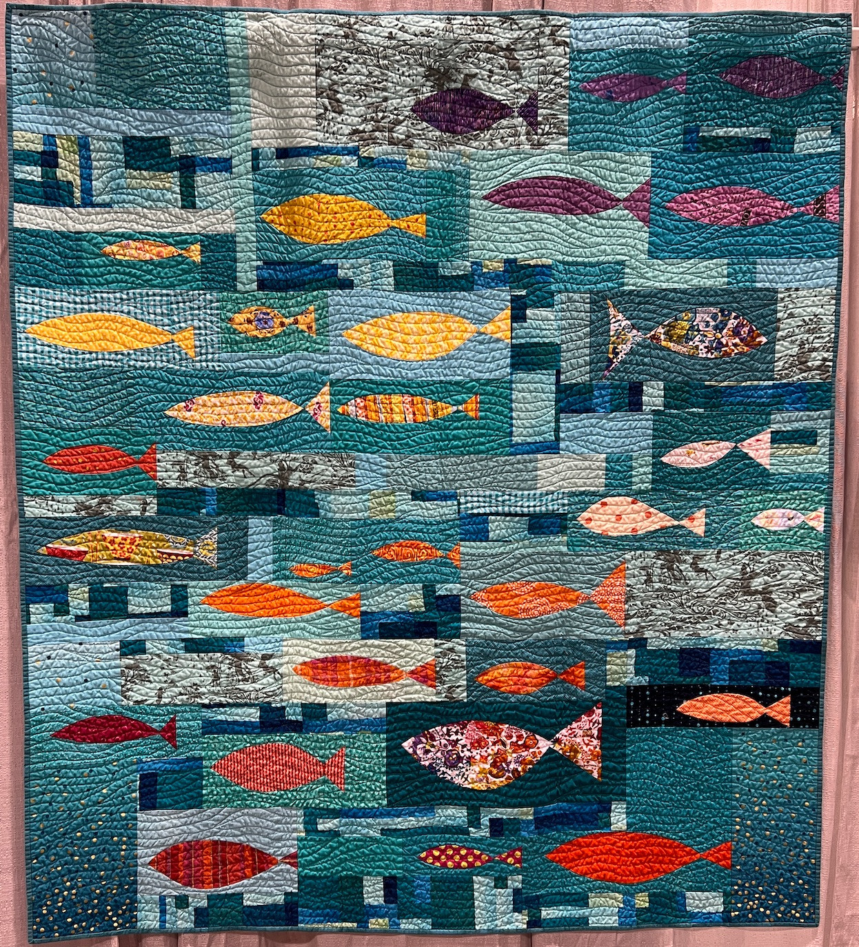 Shoals Quilt by Andrea Hardy and Fern Royce