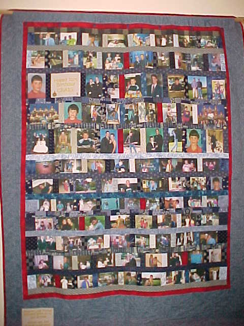 Back of Craig's Quilt Back of Craig's Quilt