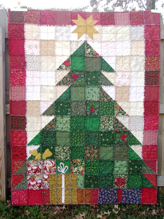 Mom & Dad's Christmas Quilt Mom & Dad's Christmas Quilt