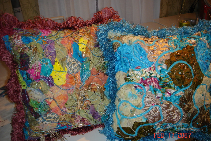 Scrap Pillows Scrap Pillows
