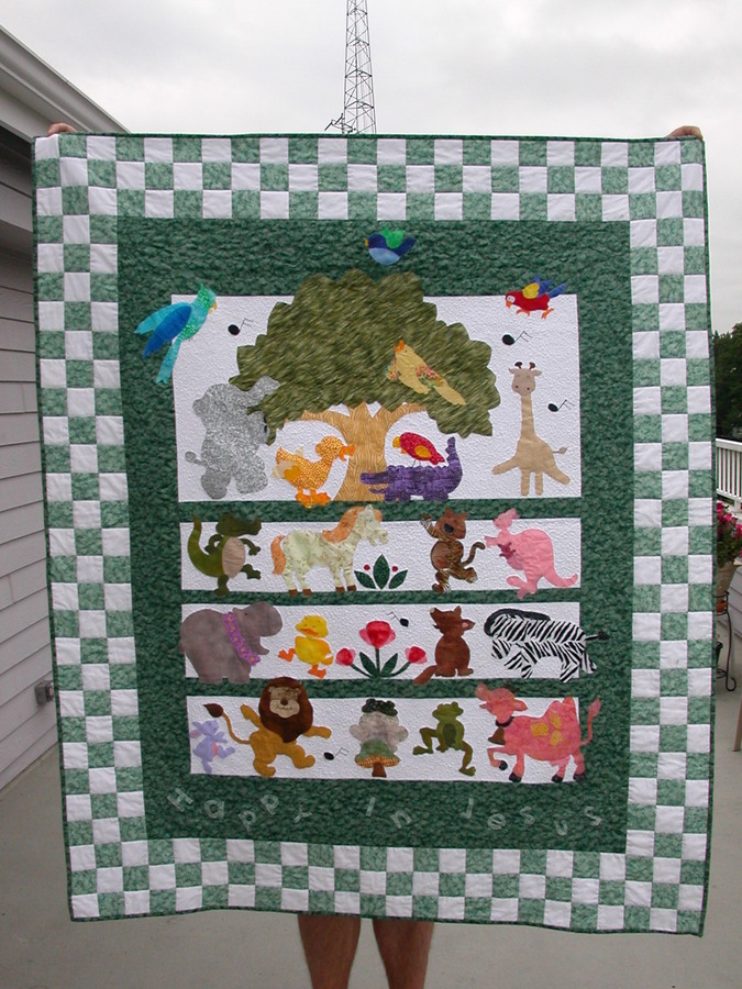 A quilt for Saber A quilt for Saber
