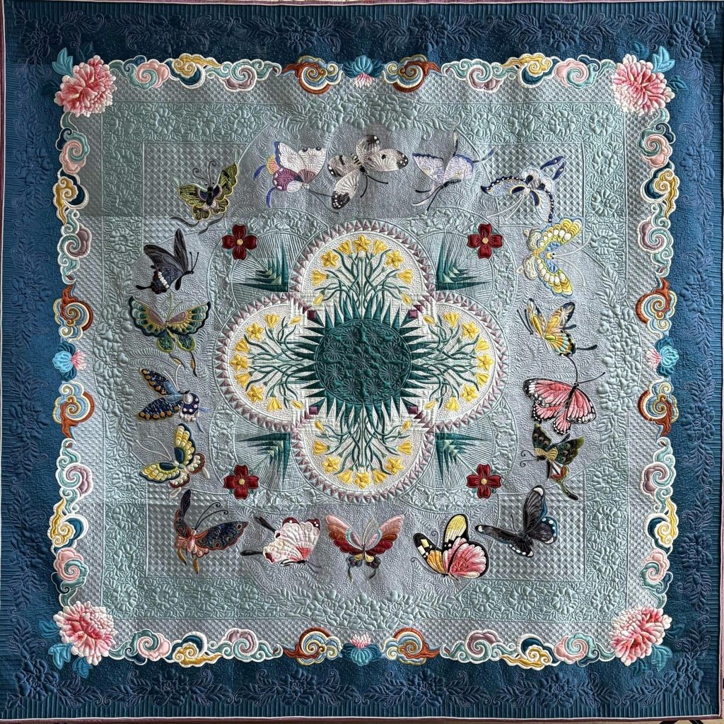 East Meets West by Molly Hamilton-McNally with Yange Gong (Photo from Quilts, Inc.)
