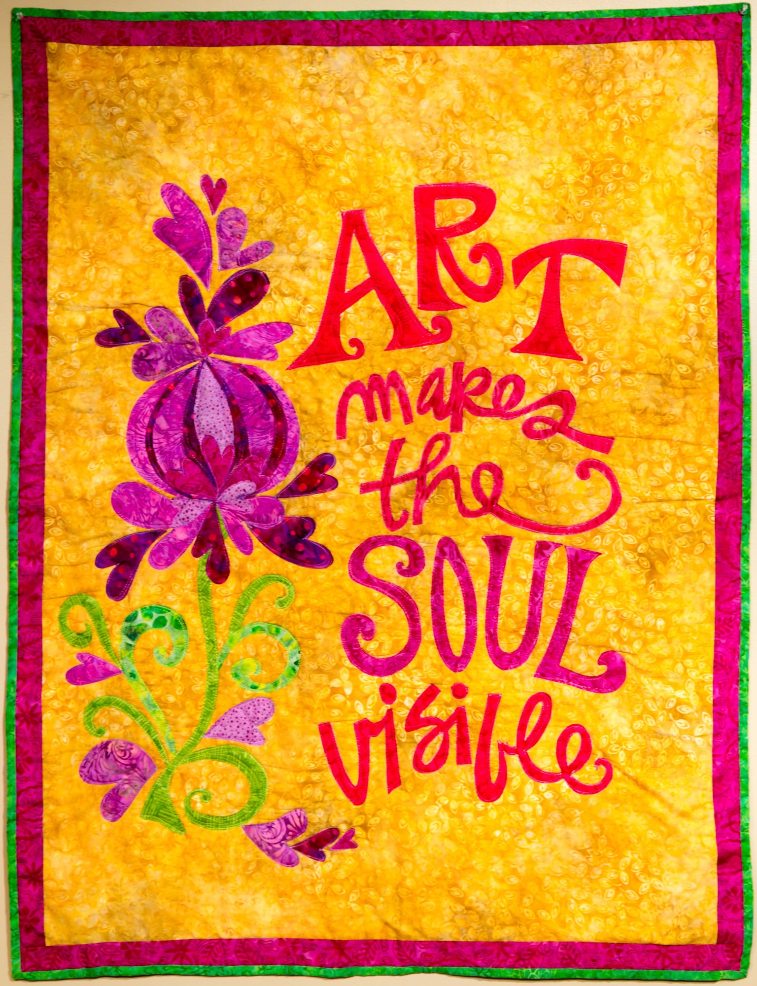 Art Makes The Soul Visible by Joanne Sharpe