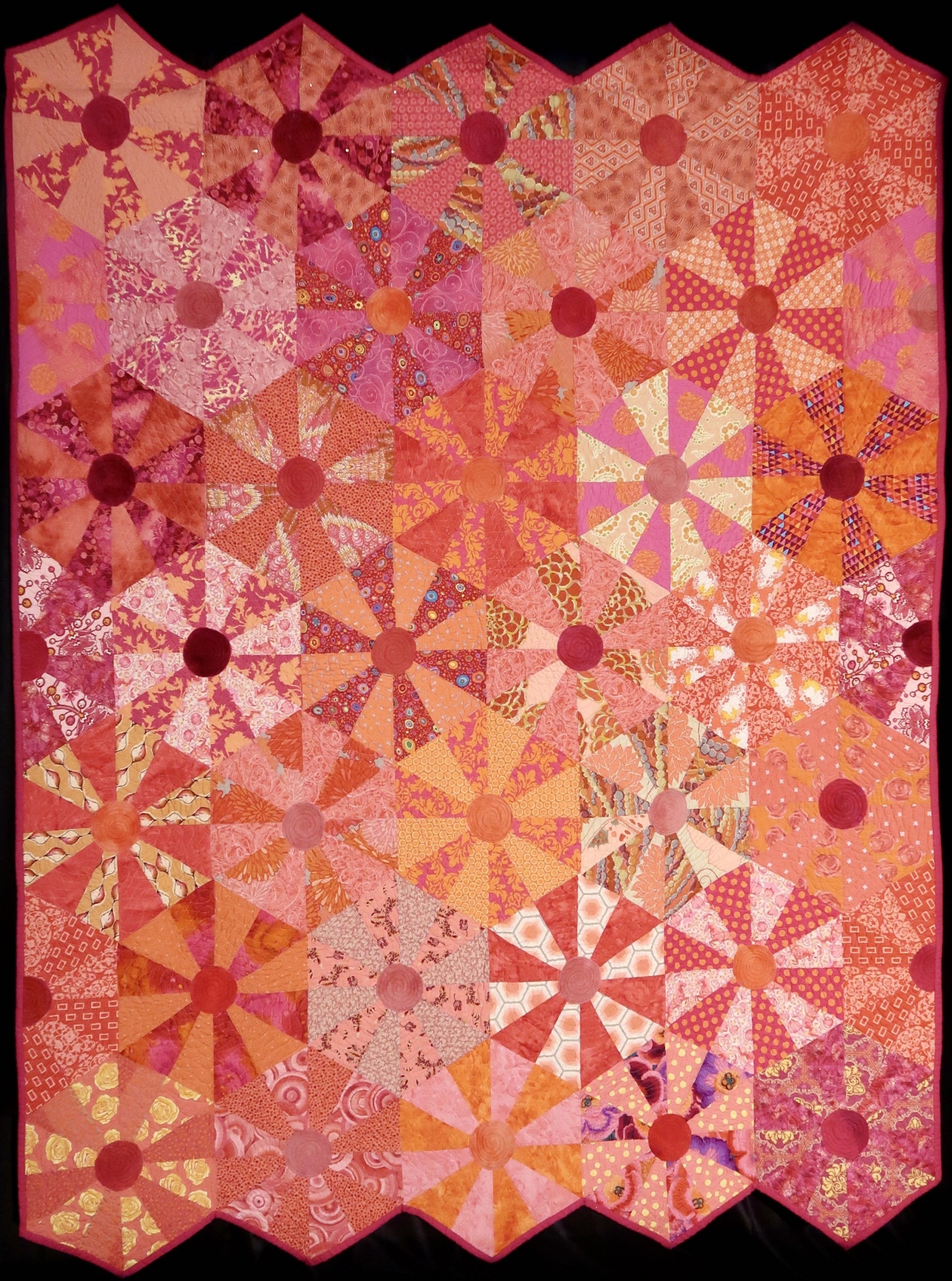 Blended Hexagons by Judy Gauthier