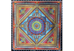 Royal Treasure by Marilyn Badger (Photo from Quiltfest - Mancuso Shows Facebook Page)