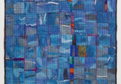 Blue Silk Squared by Tamara Leberer