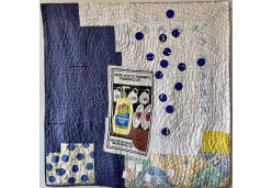 We Talk About Love, We Talk About Dishwasher Tablets by Russell Barratt (Photo from thefestivalofquilts.co.uk)