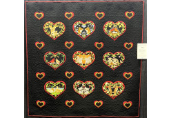 Woodland Sweethearts by Dee Robinson, Quilted by Anita Shackelford