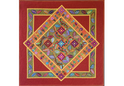 Leaves in My Garden by Laura Welklin (Photo from the National Association of Certified Quilt Judges)