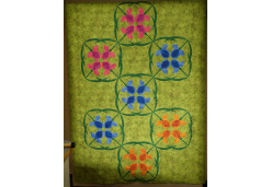 Iris Bed by Linda Pumphrey