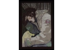 After the Fire - Self Portrait by Brandy Maslowski