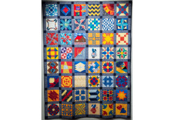 The Star and Plume Quilt by Cathy Miller (Photo by Gregory Case)
