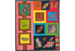 Embroidered Butterflies by Catherine Redford
