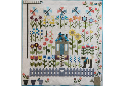 Cottage Garden by Comberton Quilters - First Photo (Photo from thefestivalofquilts.co.uk)