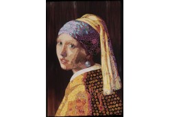 Vermeer Meets Fassett by Lynn Czaban