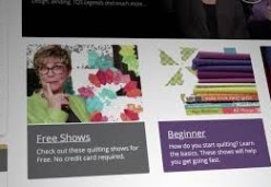 Guided Tour of The Quilt Show Website