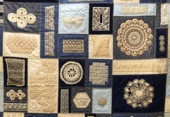Snowflakes and Crochet on Quilts