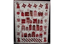 Winter Wonderland Wanderlust by O.V. Brantley, Quilted by Maxine Moore