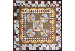 Creamsicles And Chocolate by Mary Kerr, Quilted by Alison Wilbur