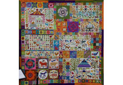 Pandemonium by Susan Minchow, Quilted by Kris Vierra