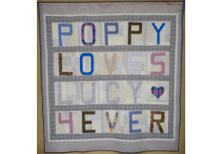 Lucys Poppy Quilt by Meg Cox