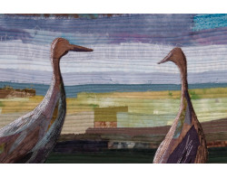 Walk of the Cranes by Pat Bishop - Detail 1
