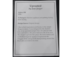 Uprooted by June Jaeger - Sign